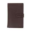 Portefeuille - Nappa - Amelia - Marron foncé - Femme