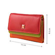 Tout en un en cuir - Colorful Collection - Fiji - Rouge