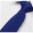 Cravate tricot bleu Royal - Homme