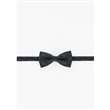 Noeud papillon noir motifs ton sur ton noir - Homme