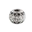 Perle cristal de Swarovski et argent 925/1000 rhodié  