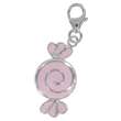 Charm argent 925/1000e - Rose