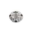 Perle cristal de Swarovski et argent 925/1000 rhodié  