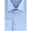 Chemise cintrée bleu ciel col ville - Homme