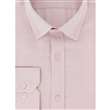 Chemise cintrée coton et cachemire rose - Homme