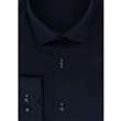 Chemise cintrée marine petite opposition carreaux - Homme