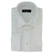 Chemise blanche poignets mousquetaires - Homme