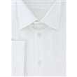 Chemise classique natte blanche poignets mousquetaires - Homme