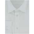 Chemise classique satin de coton blanc - Homme