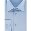 Chemise classique satin de coton ciel - Homme