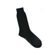 Chaussettes coton fil d'écosse noir - Homme