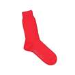 Chaussettes coton fil d'écosse rouge - Homme