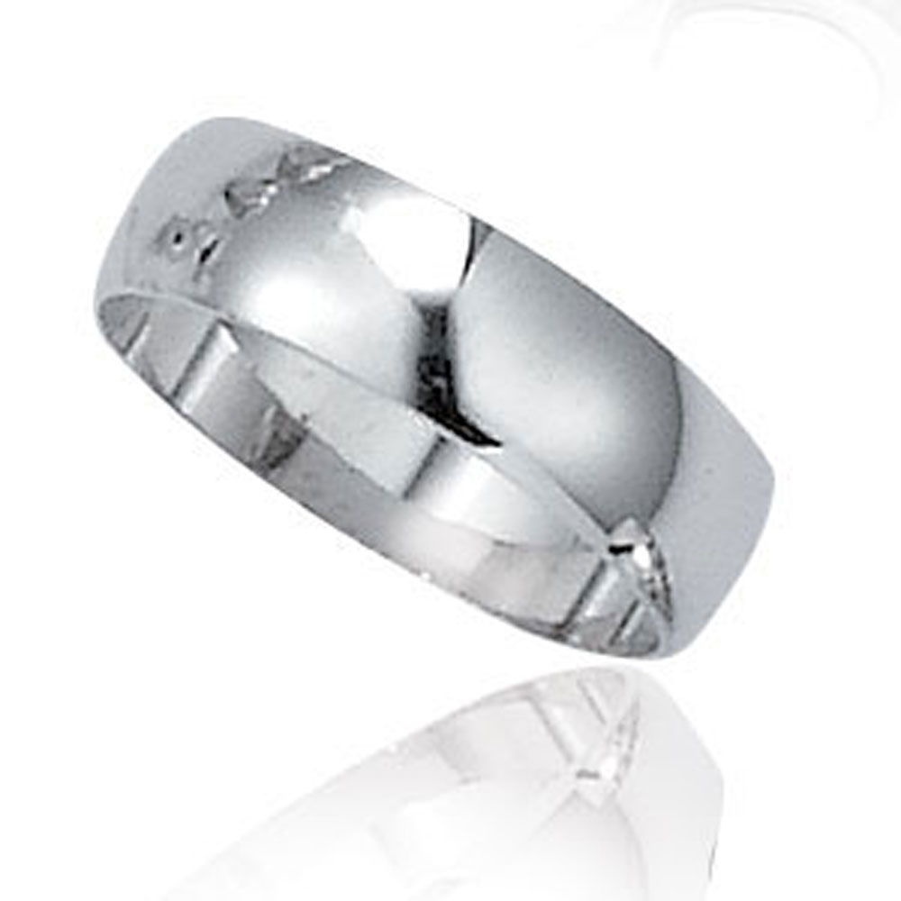 Bague / Alliance argent 925/1000e