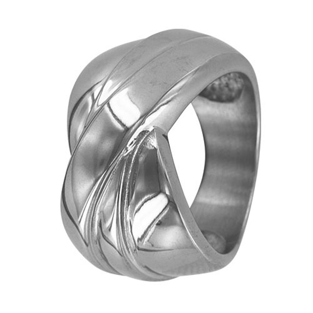 Bague acier - Grise