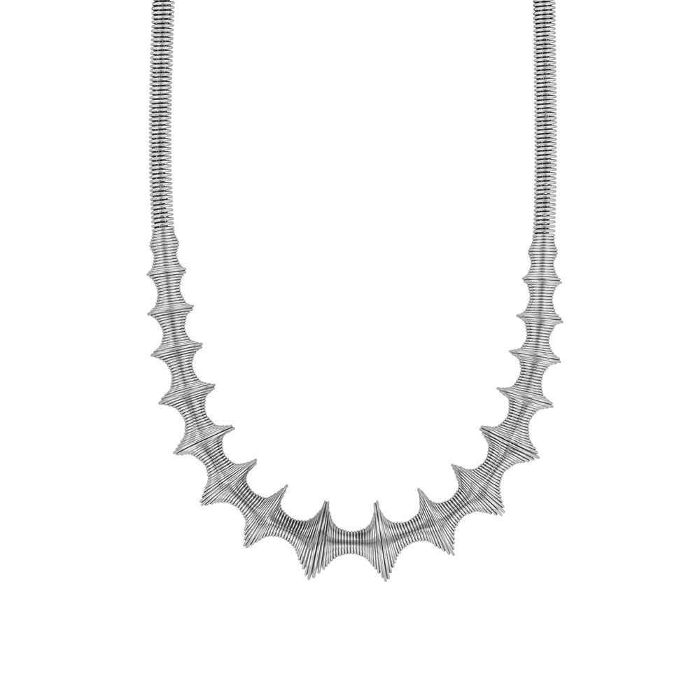 Collier acier pour homme