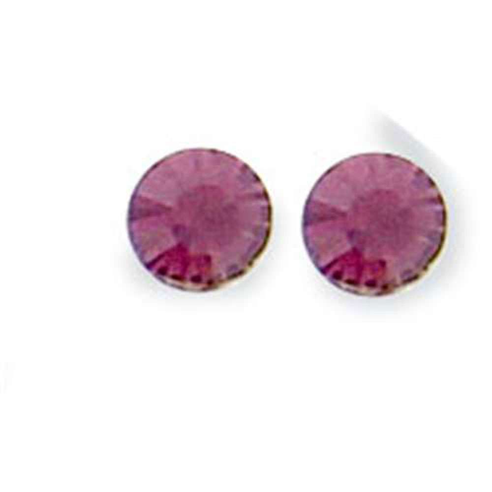 Boucles d'oreilles argent 925/1000e OZ vioelt amethyste (0,80 g) - (101884)