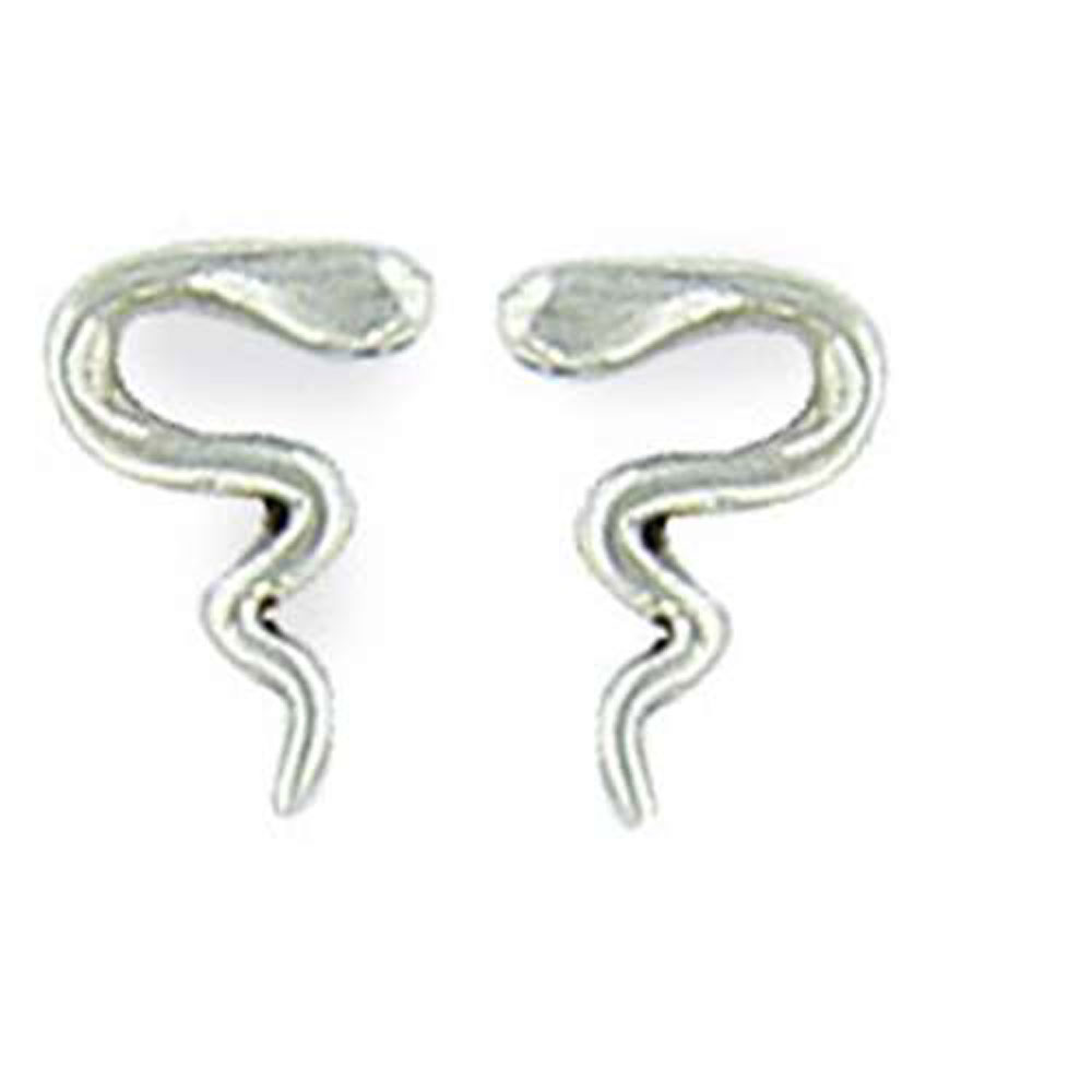 Boucles d'oreilles argent 925/1000e serpent (0,90 g) - (101776)