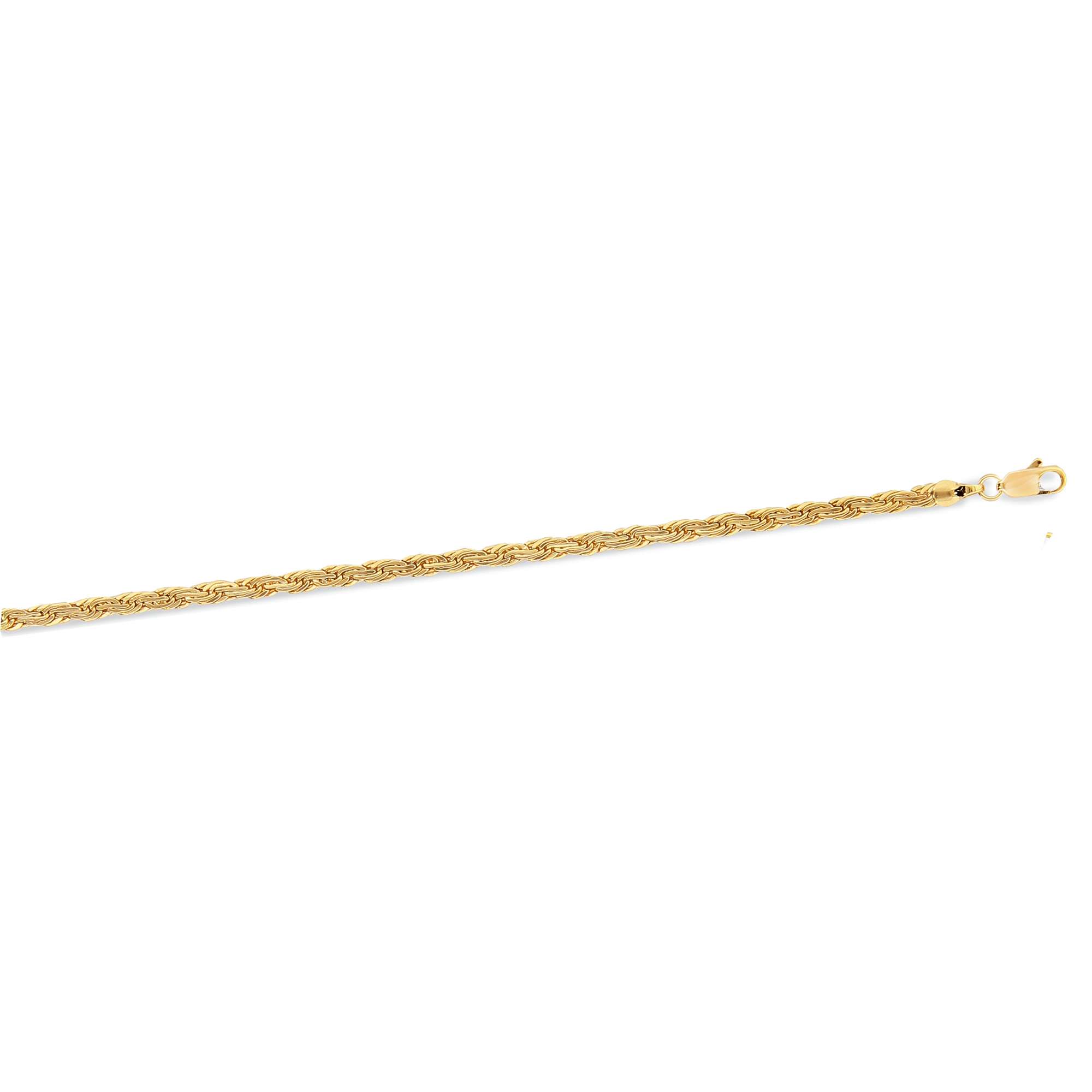 Chaine plaqué or (45 cm) fantasie  - (302121-45)