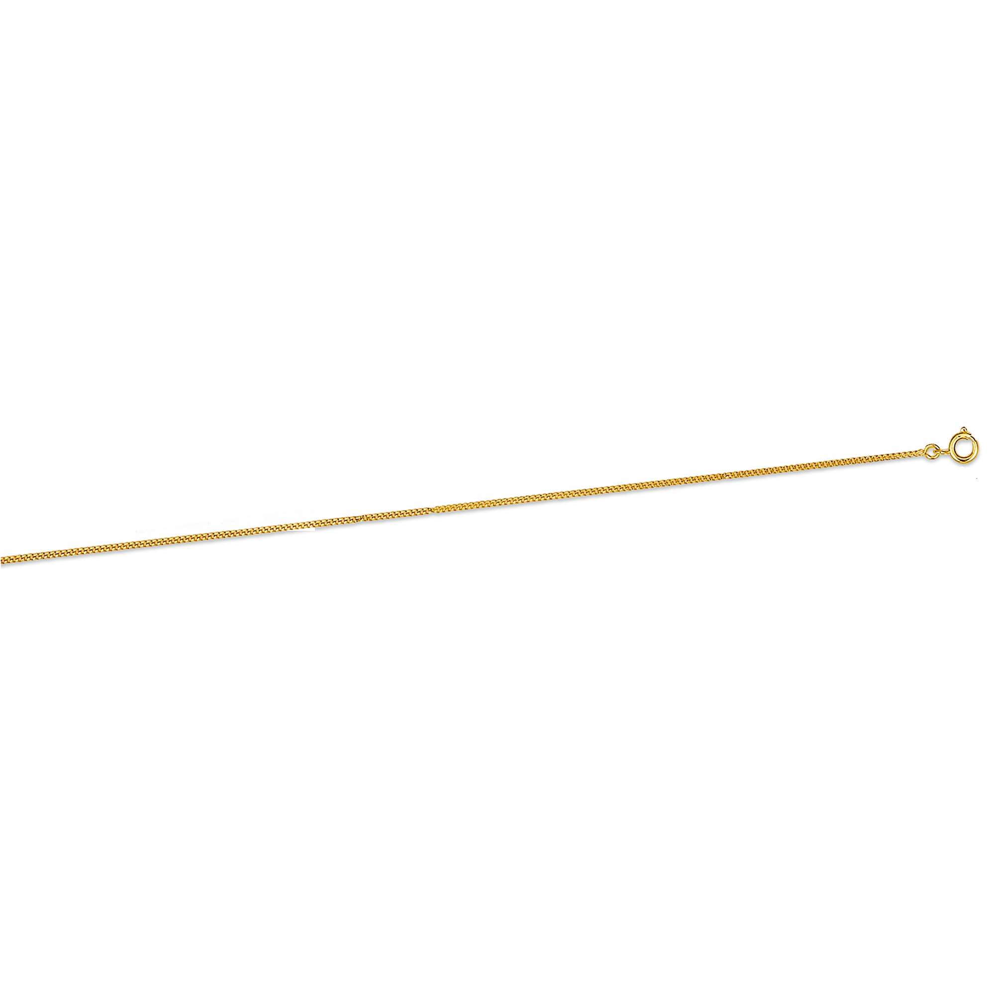 Chaine plaqué or gourmette (42 cm) - (3527242)