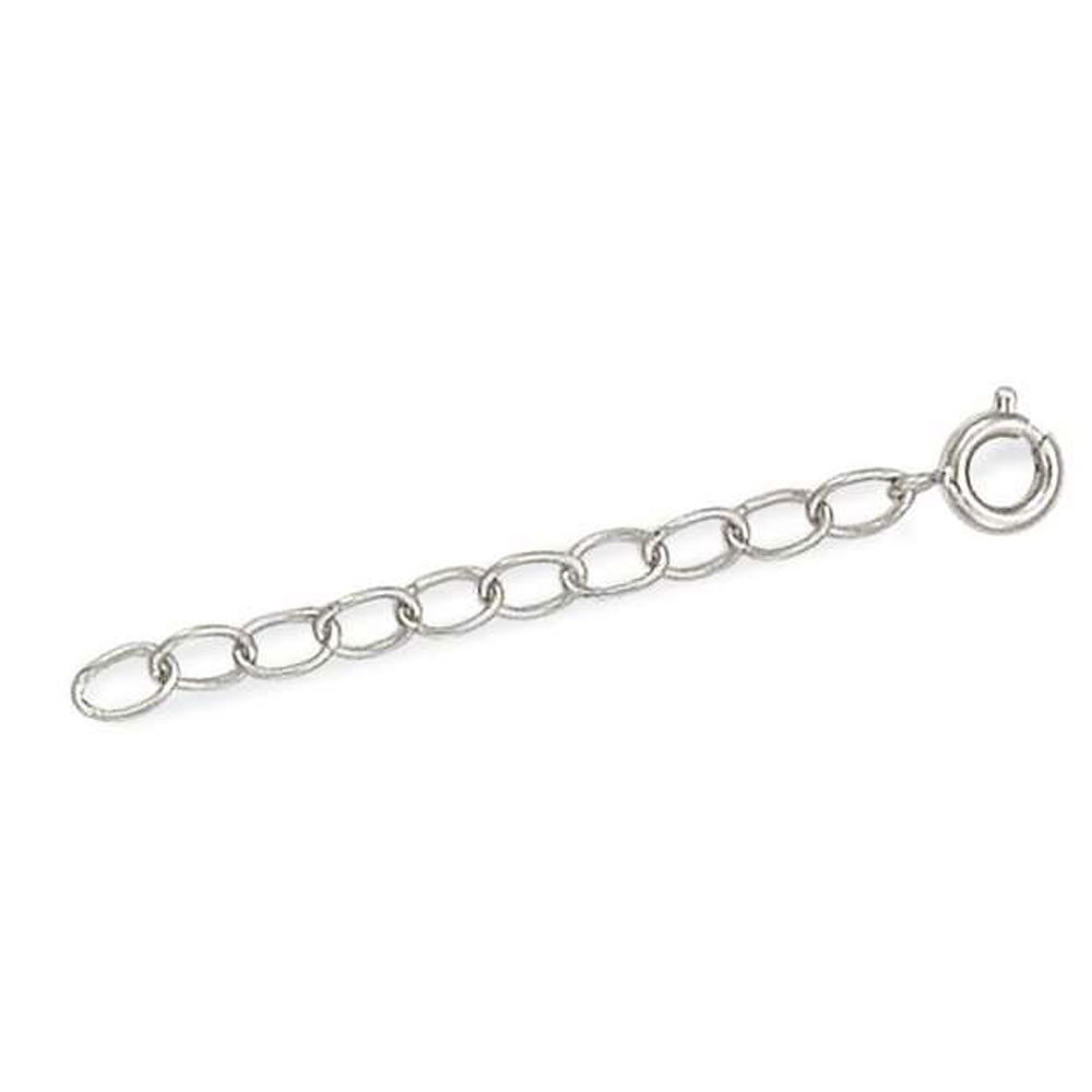 Chaine de mise à taille argent 925/1000e  4 cm - les 3 pièces  - 1,56 g - (300662)