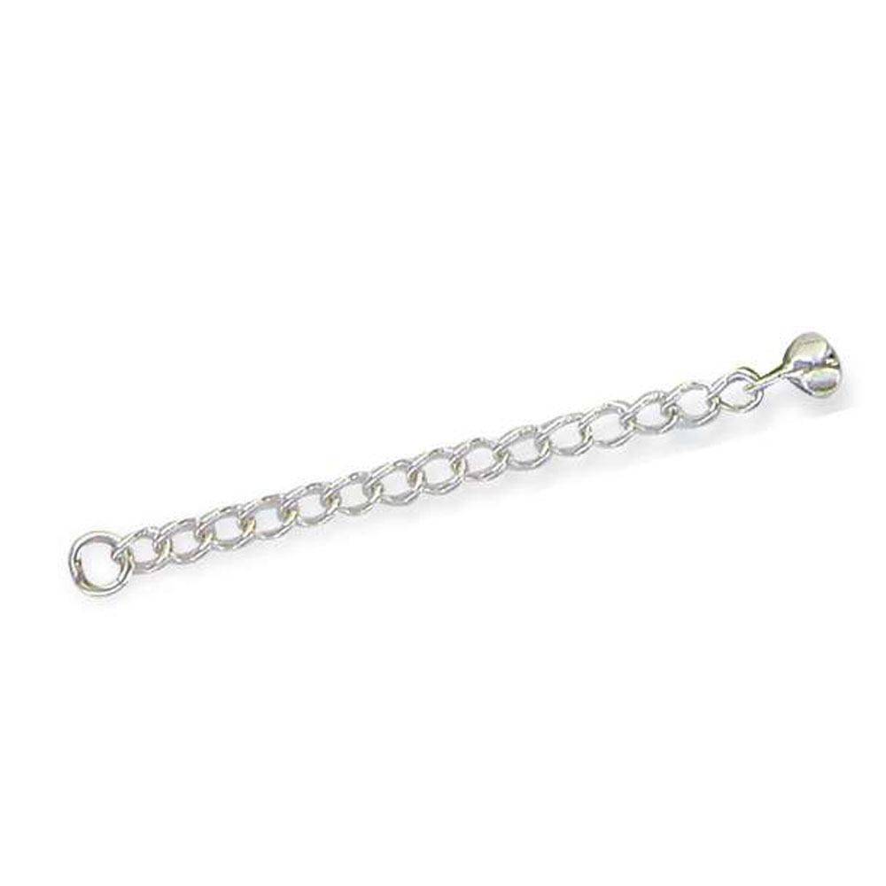 Chaine à ralonge boule 4cm par 3pcs - 0,60 g - (301781)