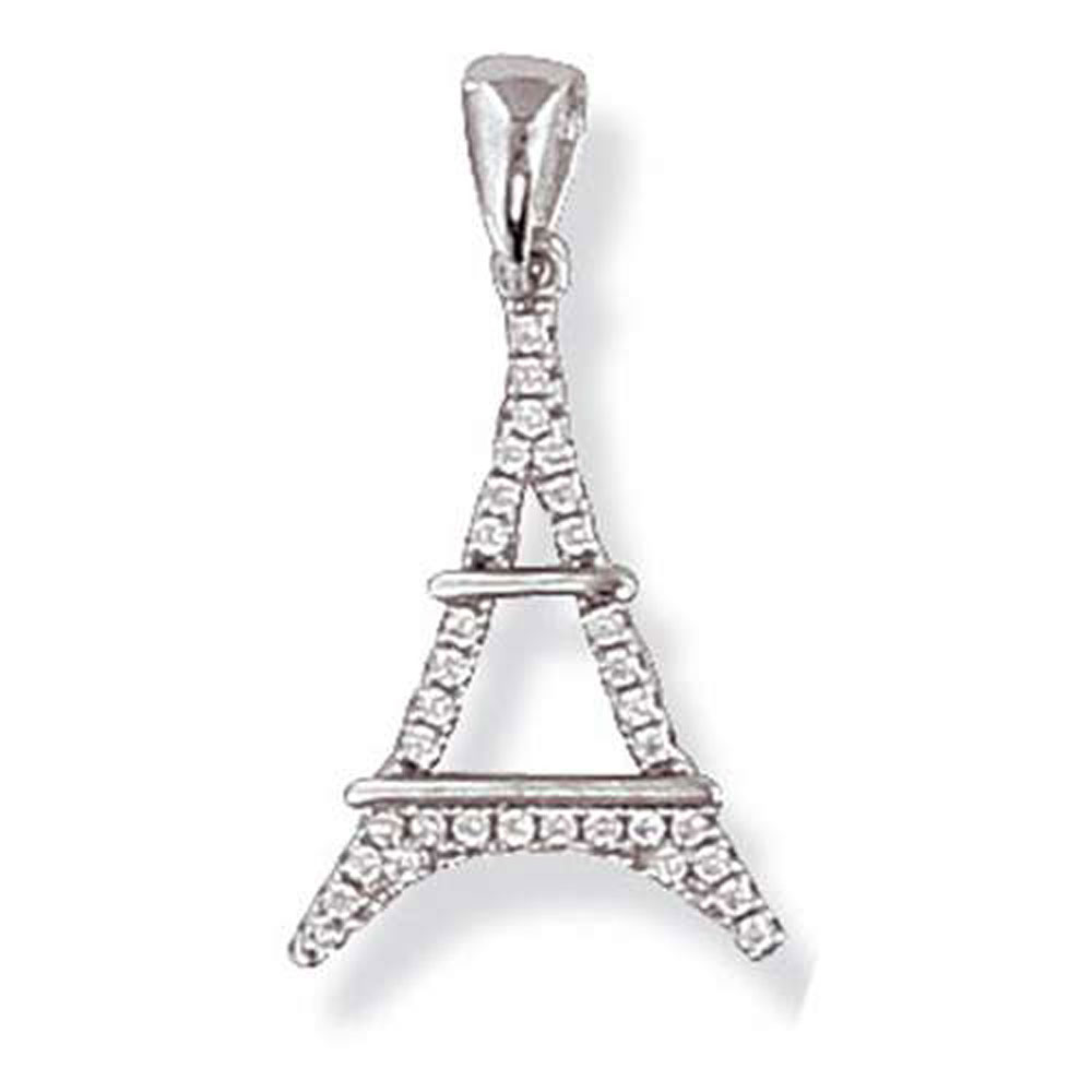 Pendentif  argent 925/1000e OZ la tour eiffel - 1,10 g - (301730)