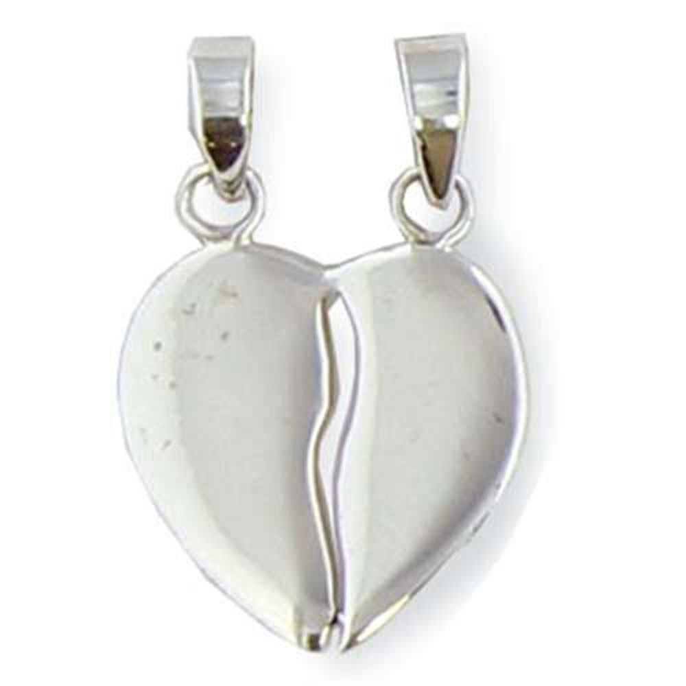 Médaille argent 925/1000e cœur  - 2,60 g 