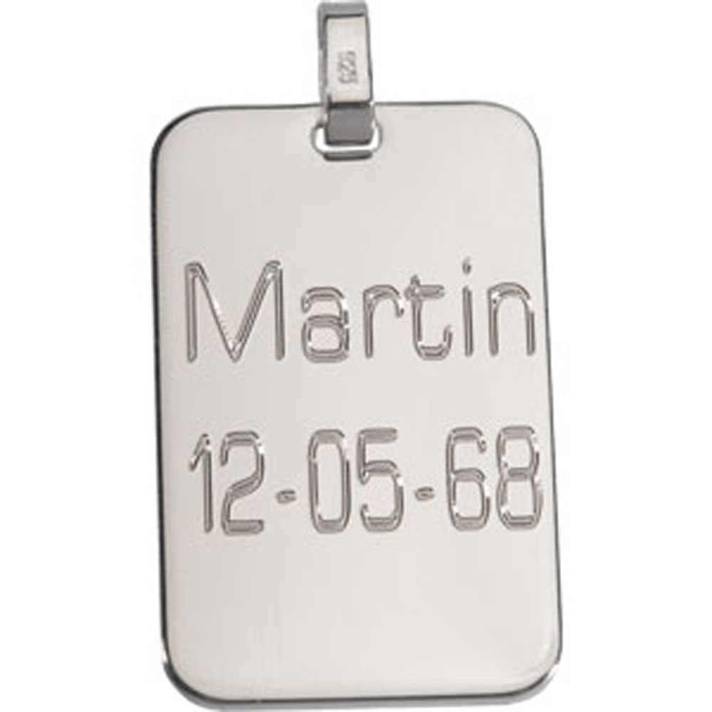 Pendentif argent 925/1000e