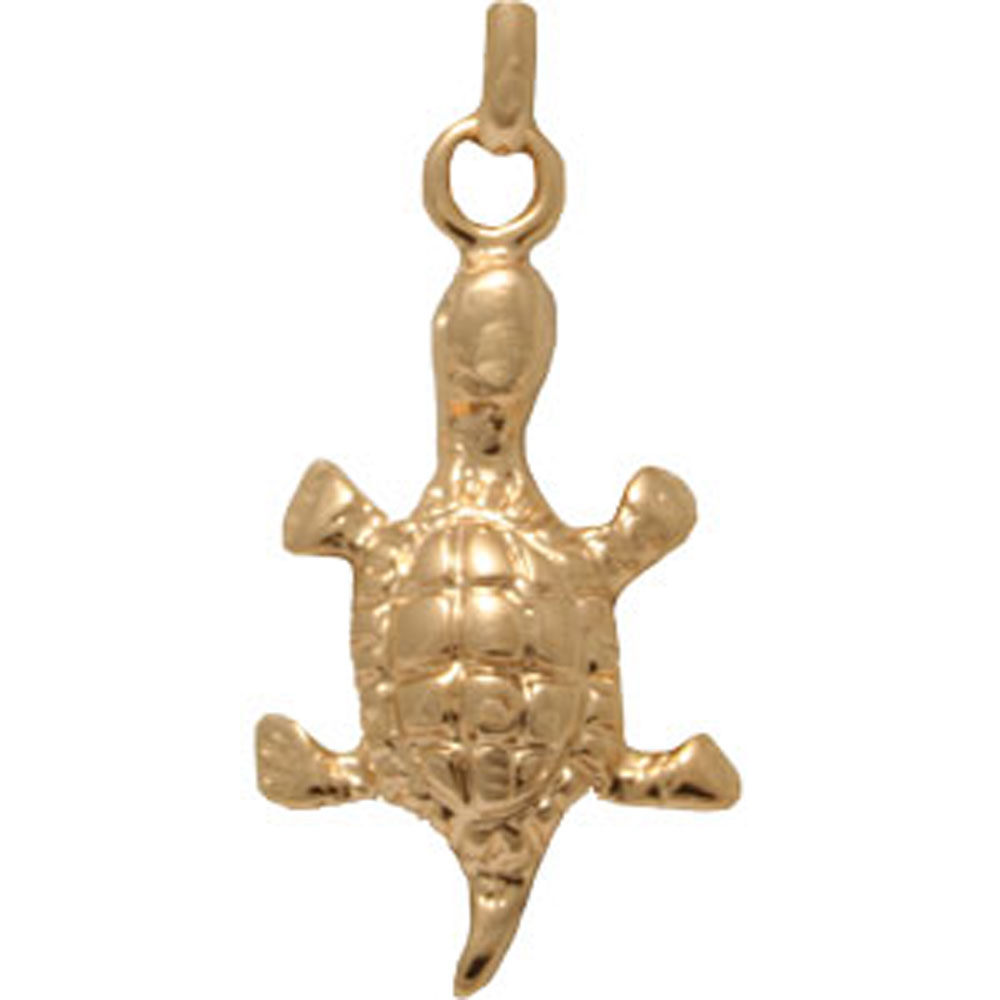 Pendentif plaqué or 