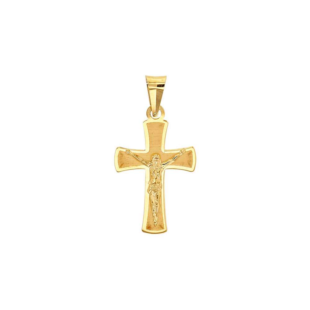 Croix avec le Christ en Or 750/1000 (305054)