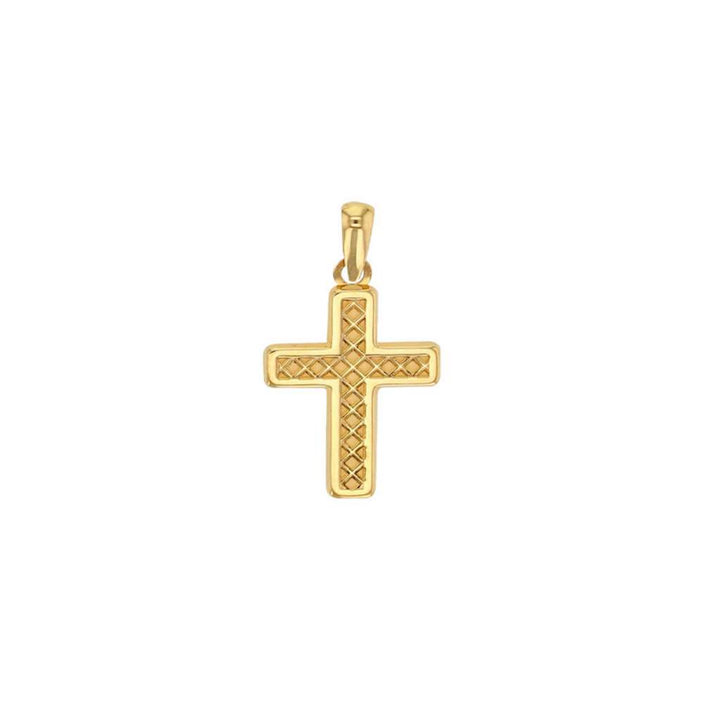 Croix avec motifs croisés en Or 750/1000 (305057)
