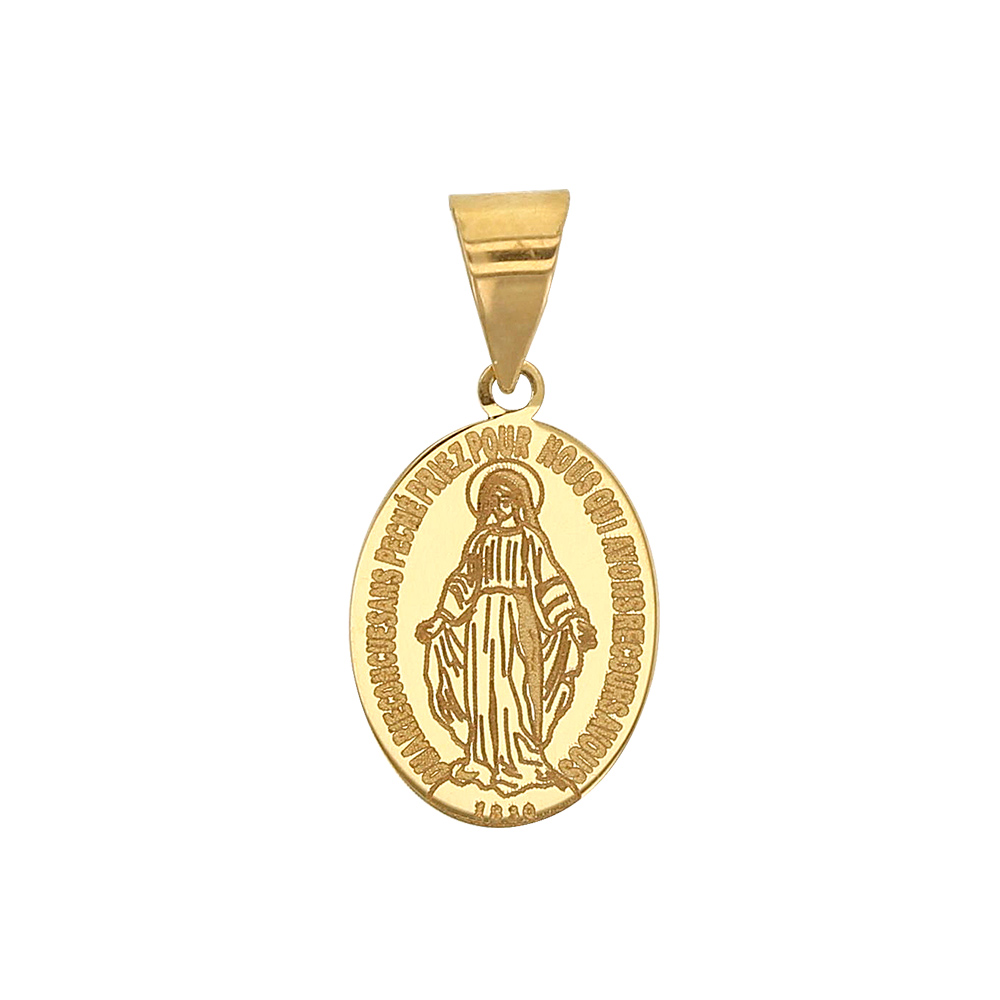 Médaille miraculeuse en Or 750/1000 petit modèle (305029)