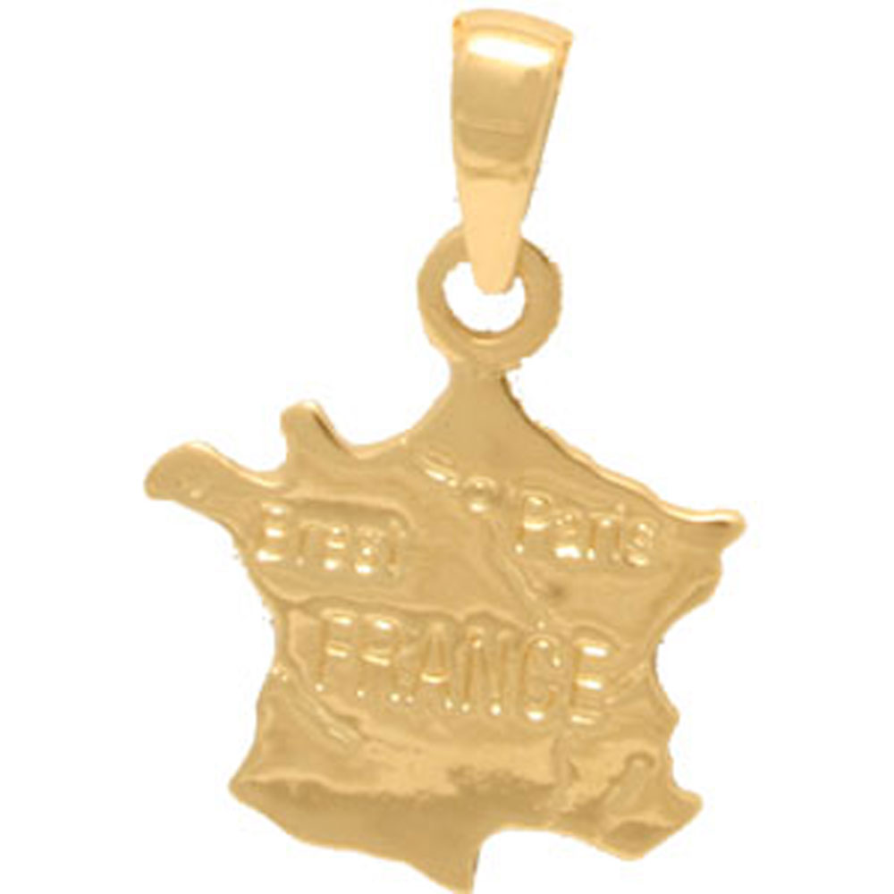 Pendentif plaqué or 