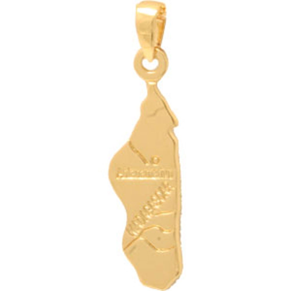 Pendentif plaqué or 