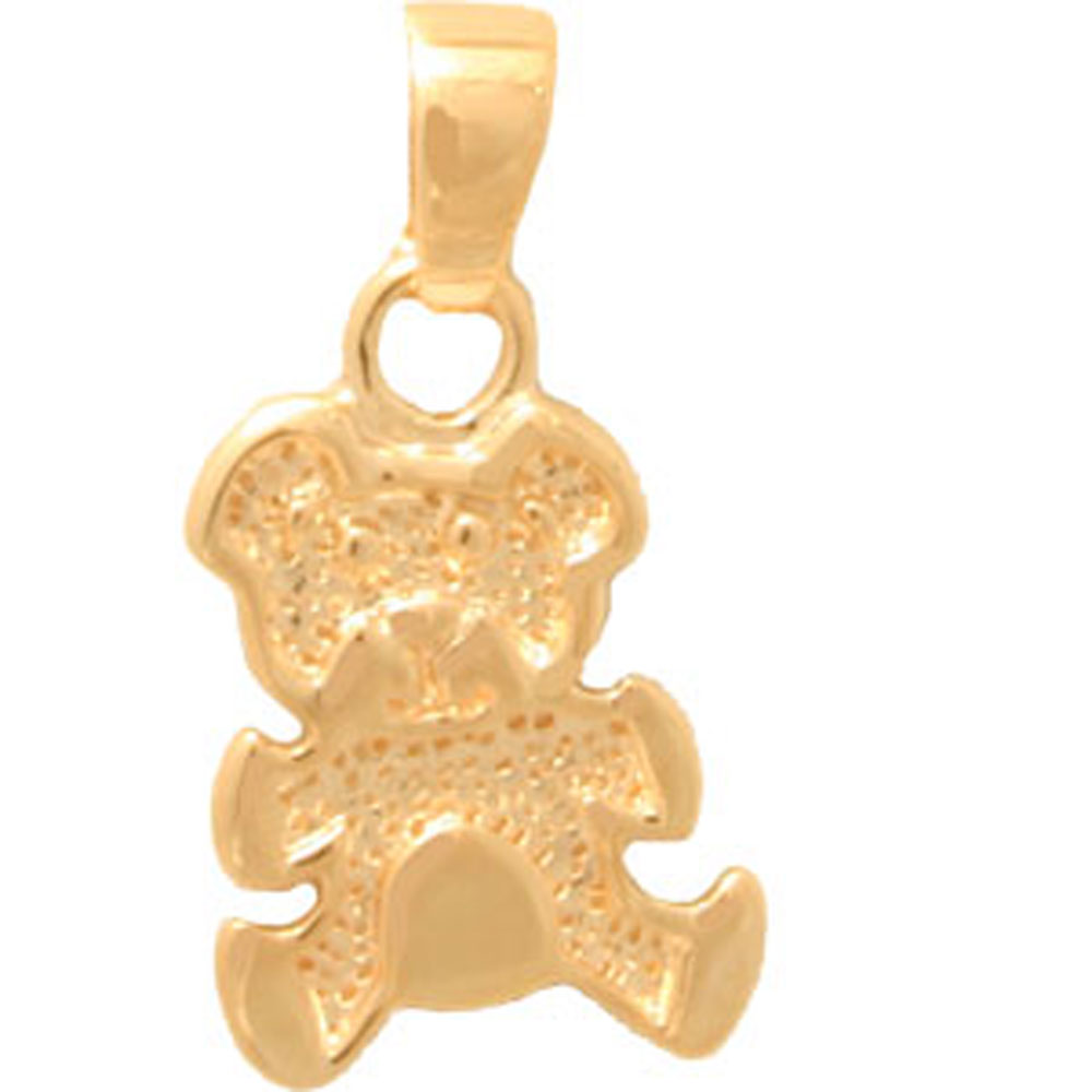 Pendentif plaqué or 