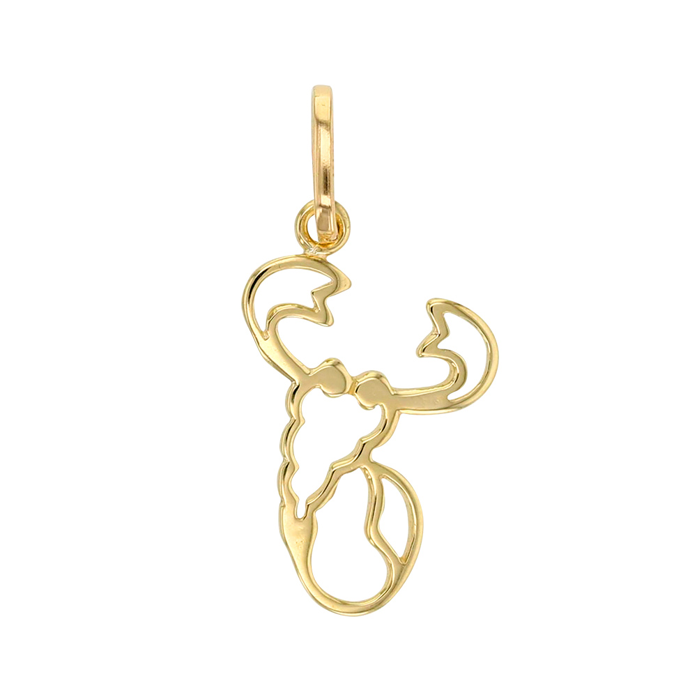 Pendentif Zodiaque en Or 375/1000 - Scorpion (396220)