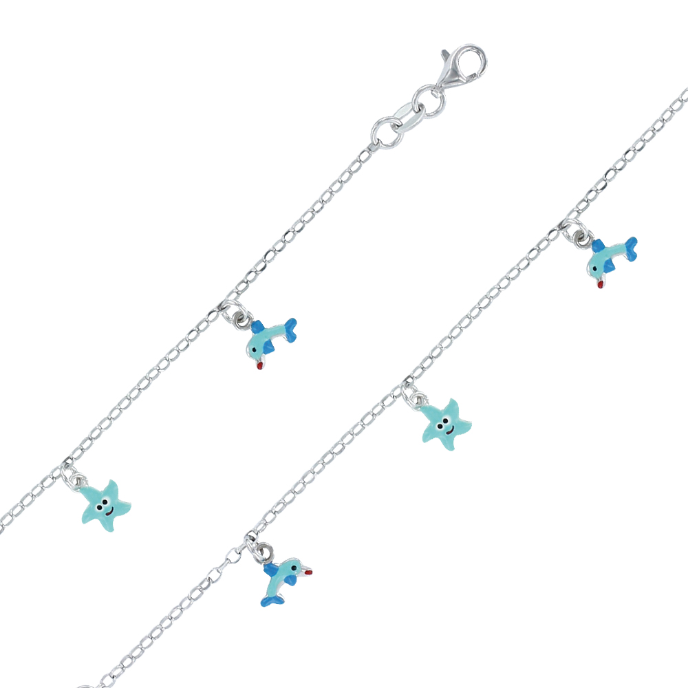 Bracelet 'Dauphin/Etoile
