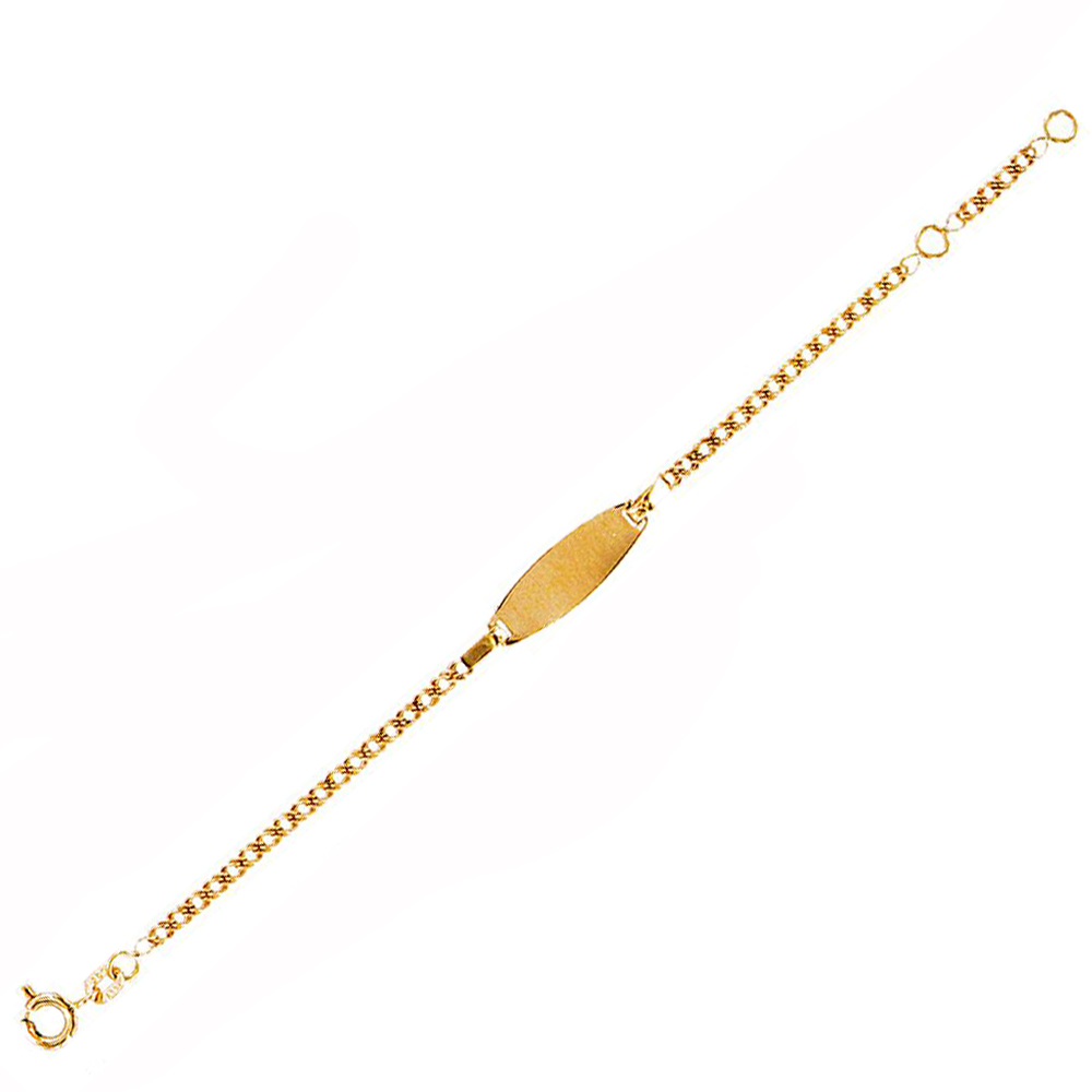 Bracelet identité or 750/1000e - Bébé