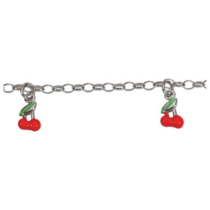 Bracelet argent et émail - Enfant