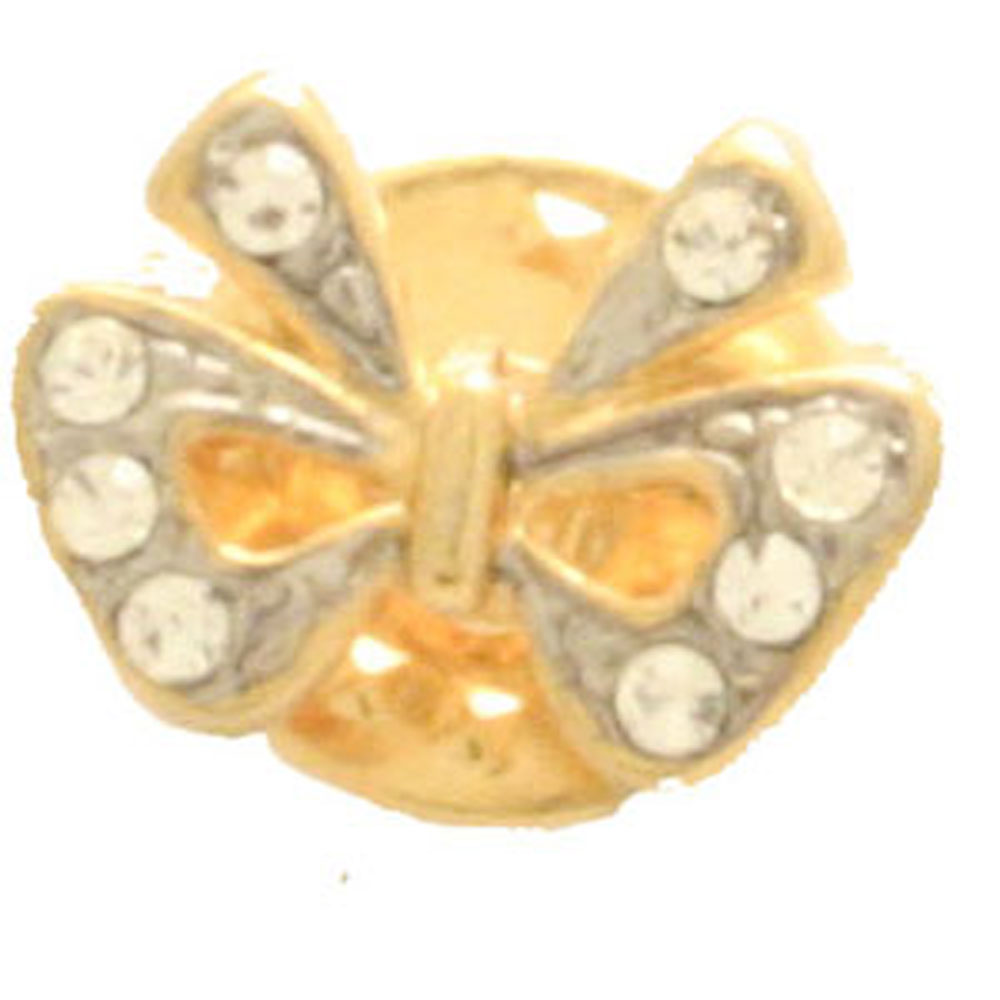 Broche fantaisie - Papillon - Dorée