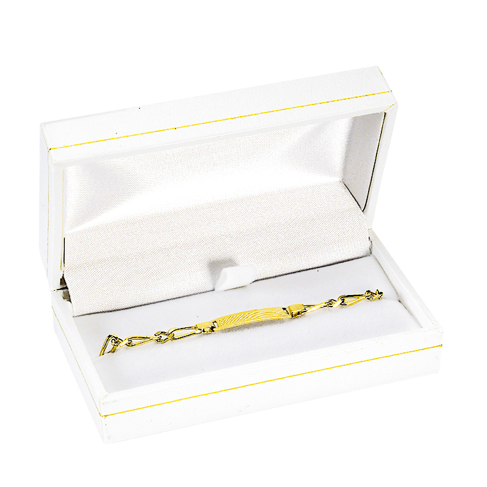 Ecrin bracelet identité gainé - Blanc - Bébé