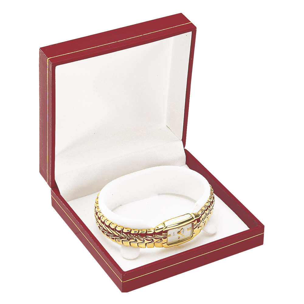 Ecrin bracelet gainé - Rouge 