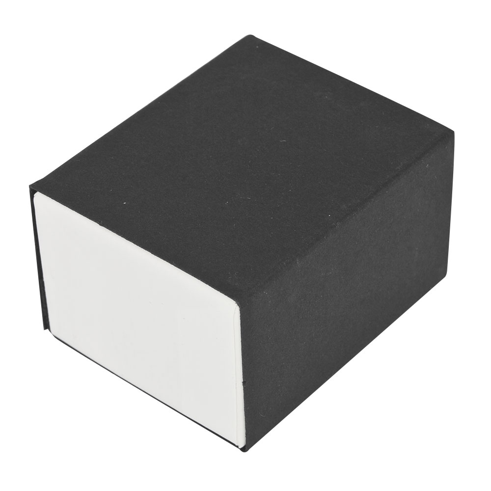 Ecrin bague carton - Noir