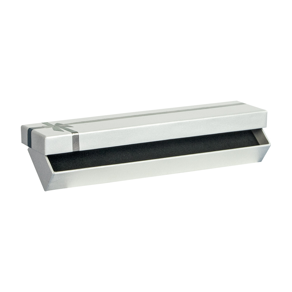 Ecrin bracelet carton gris clair