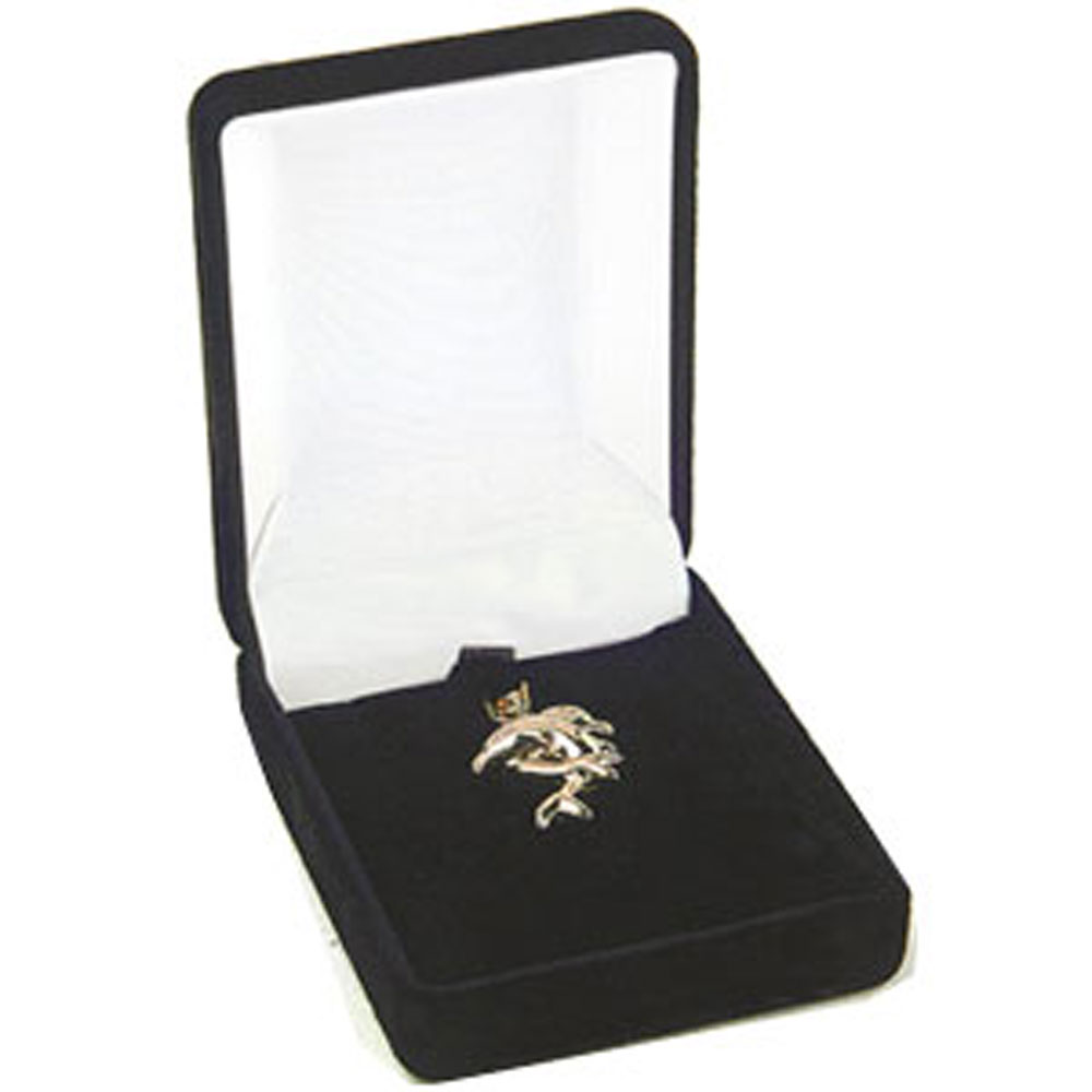 Ecrin pour pendentif - Noir