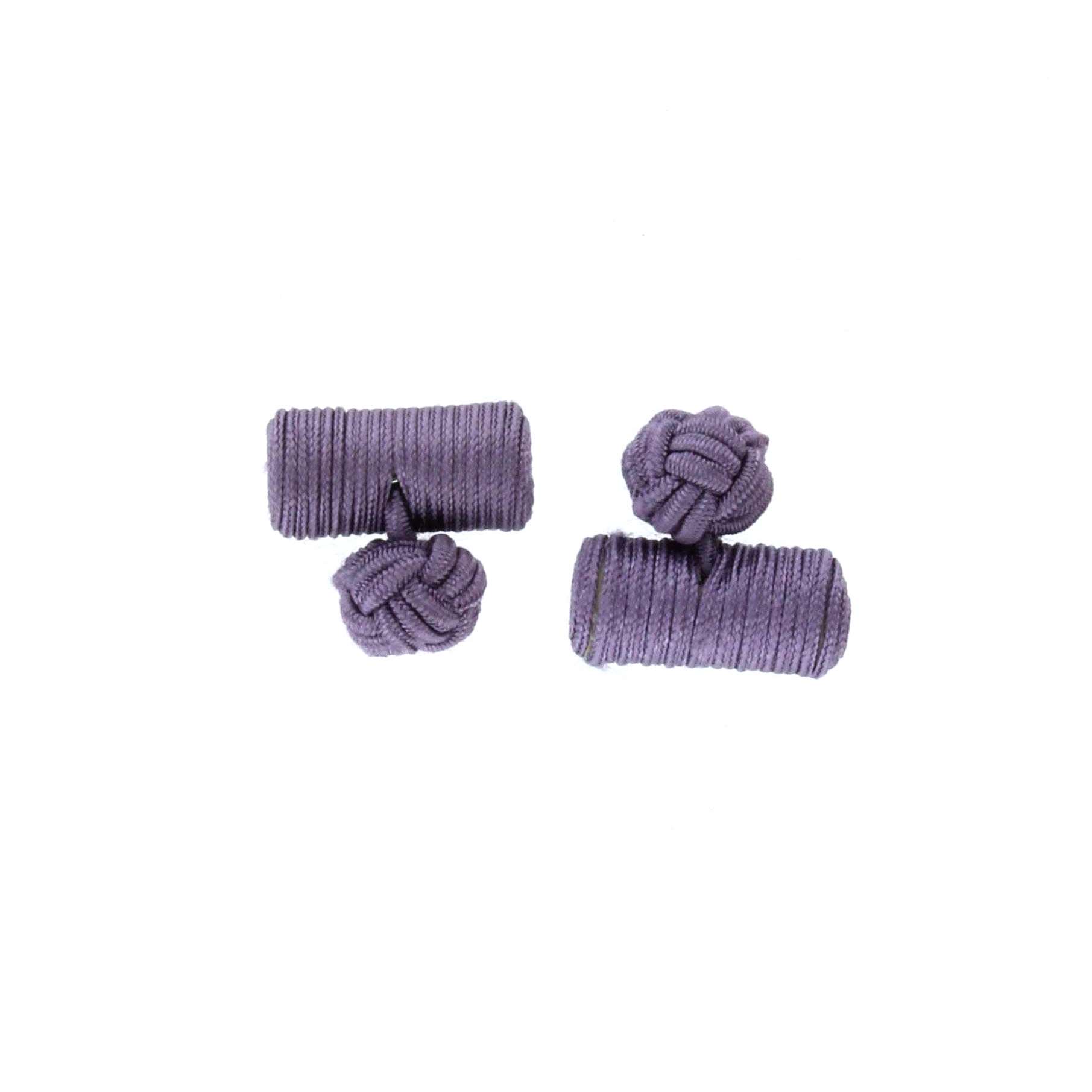  Boutons de manchette buche passementerie parme - Homme