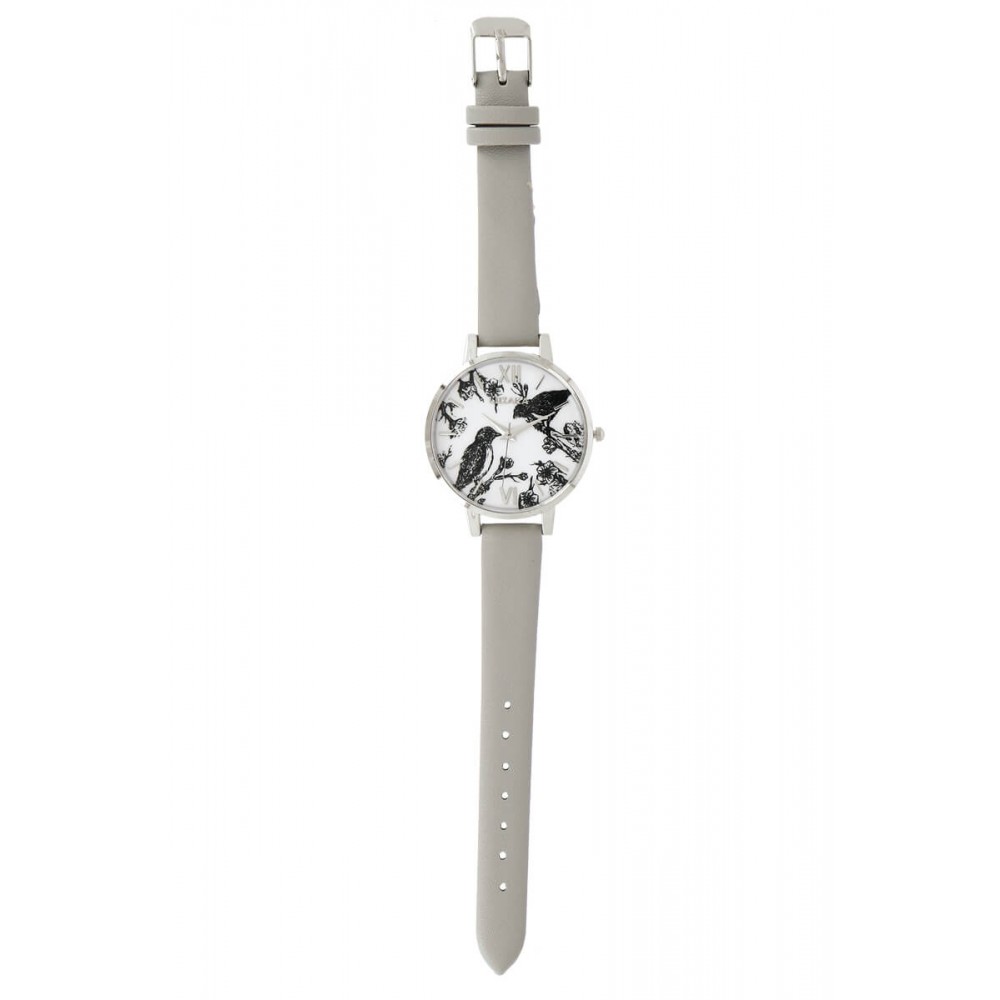 Montre Oiseaux grise - Femme (49355)