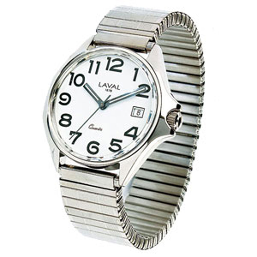 Montre élégance 'Jouailla XX' blanche - Homme
