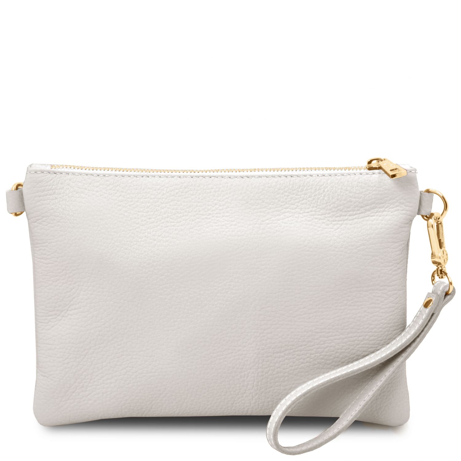 TL Bag - Sac à main en cuir souple - Blanc (TL142029)