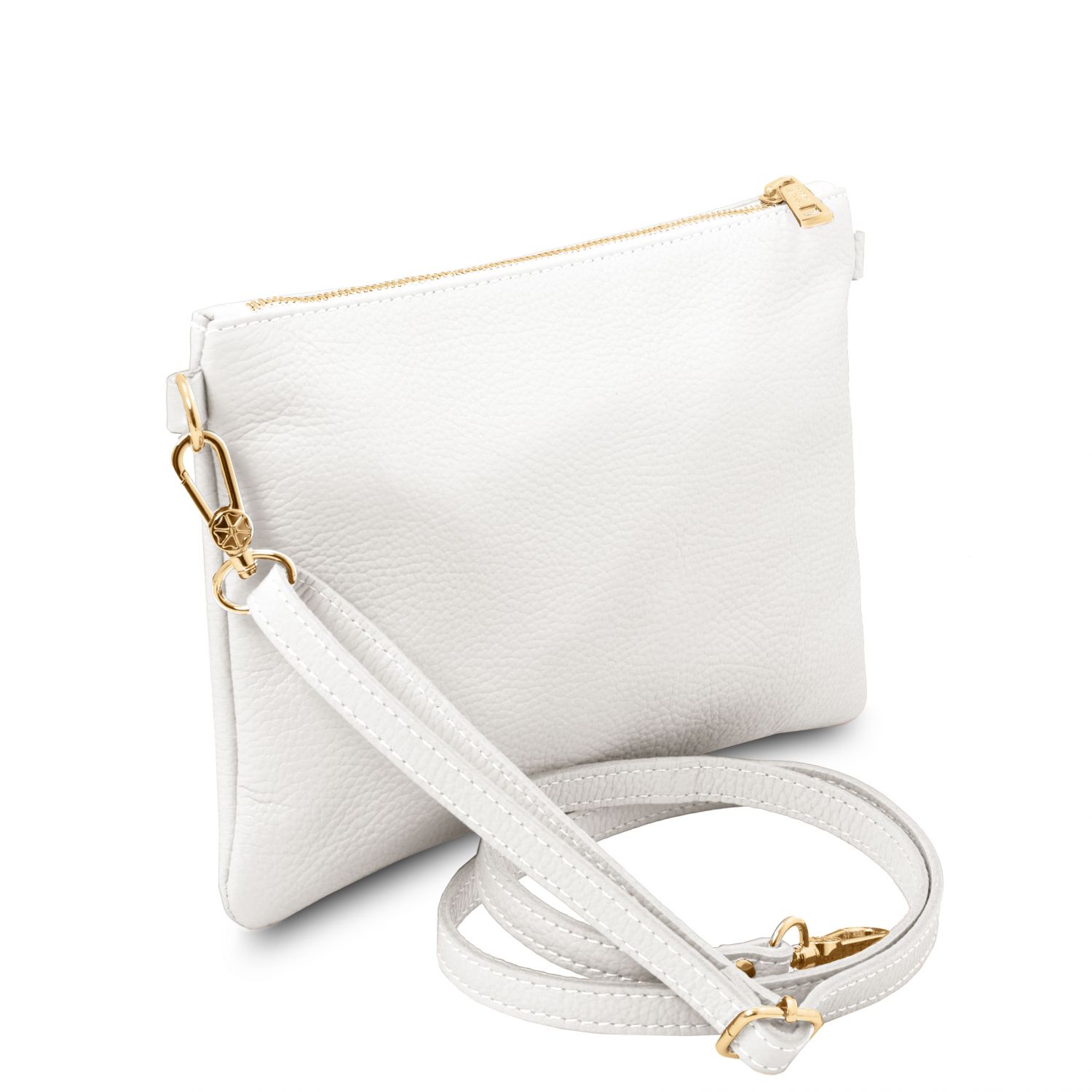 TL Bag - Sac à main en cuir souple - Blanc (TL142029)